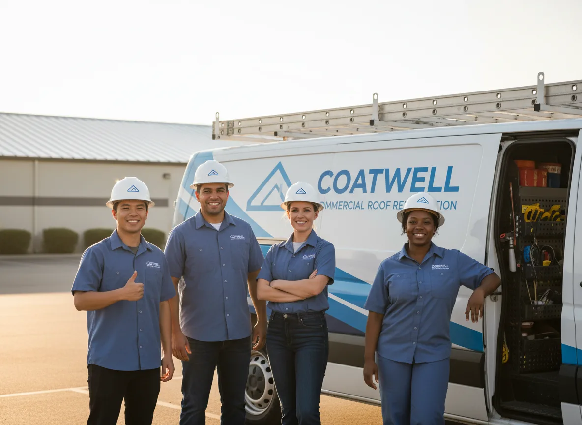 Commercial roof coating company in Websterville, VT